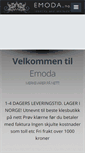 Mobile Screenshot of emoda.no